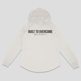 Built To Overcome Womens V - Cut Hoodie - Raise The Standard Apparel