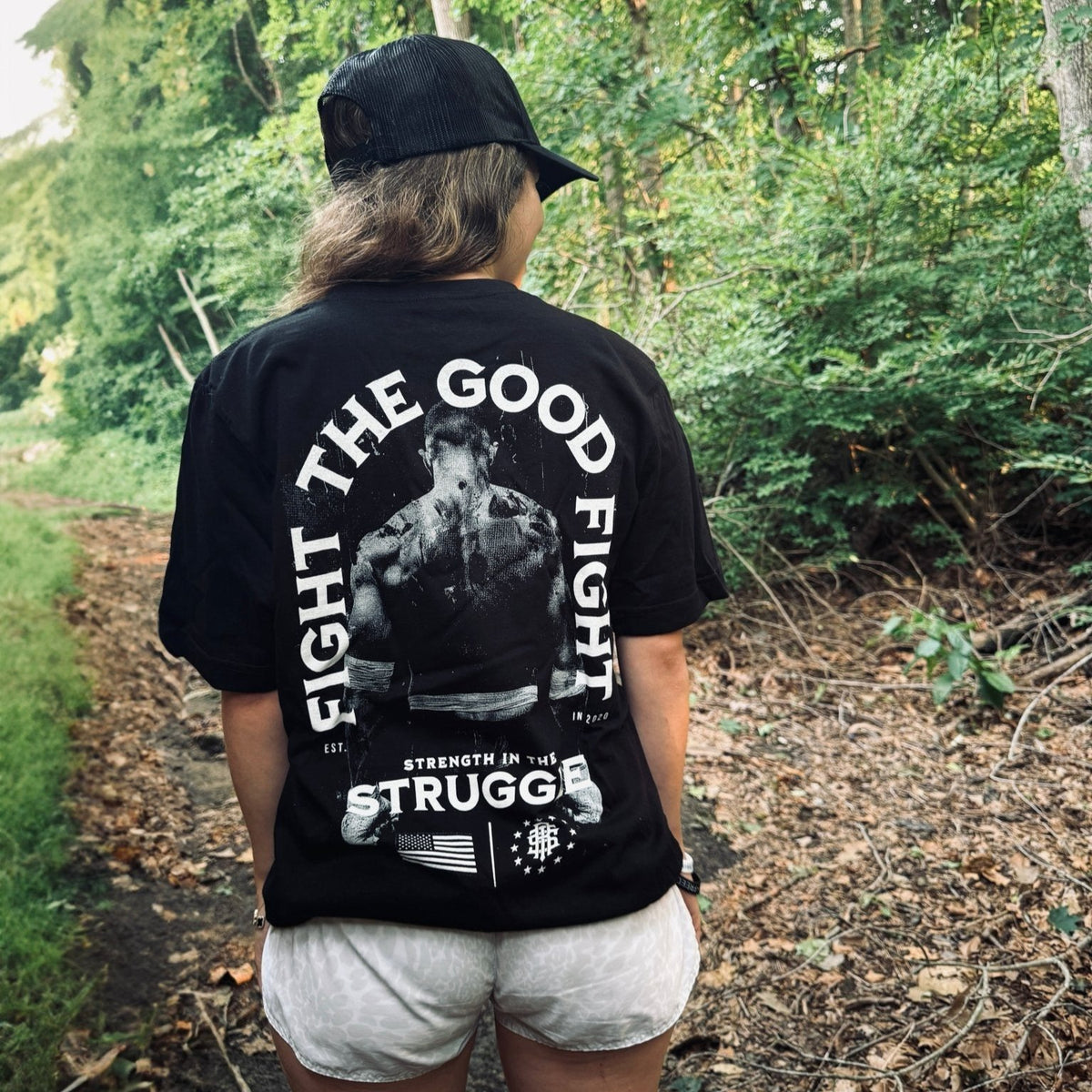 Fight The Good Fight - Strength In The Struggle T - Shirt - Raise The Standard Apparel