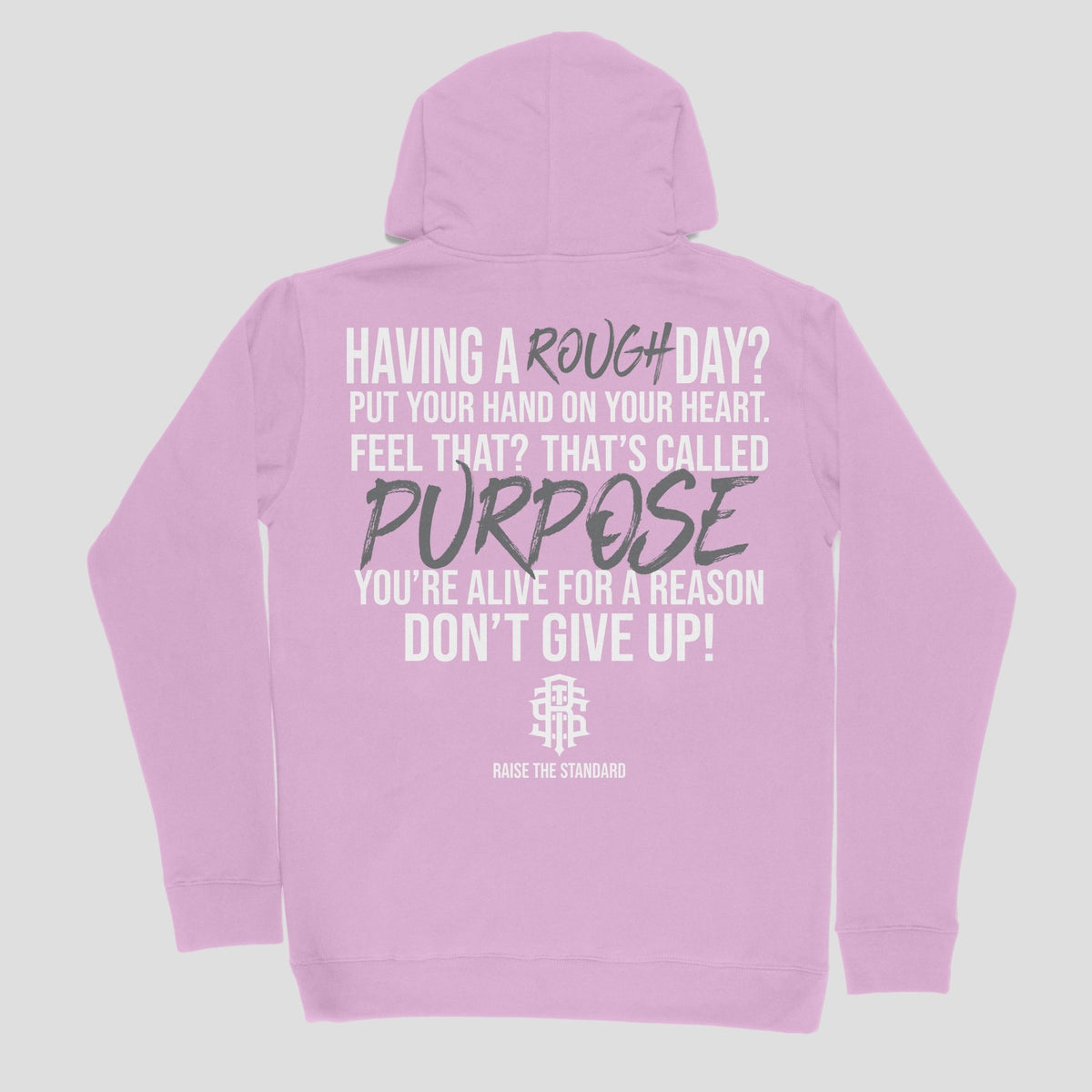 Having A Rough Day? Hoodie - Raise The Standard Apparel