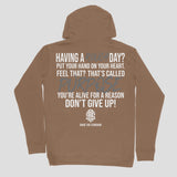 Having A Rough Day? Hoodie - Raise The Standard Apparel