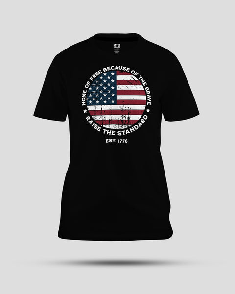 Home Of The Free - Raise The Standard Apparel