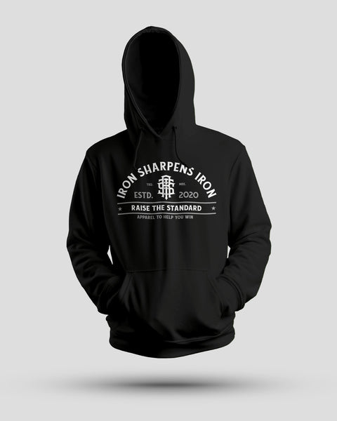 Iron Sharpens Iron Hoodie - Raise The Standard Apparel