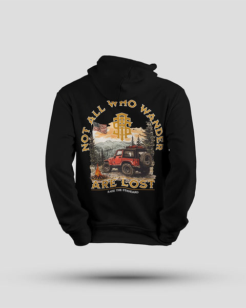 Not All Who Wander Are Lost Hoodie - Raise The Standard Apparel