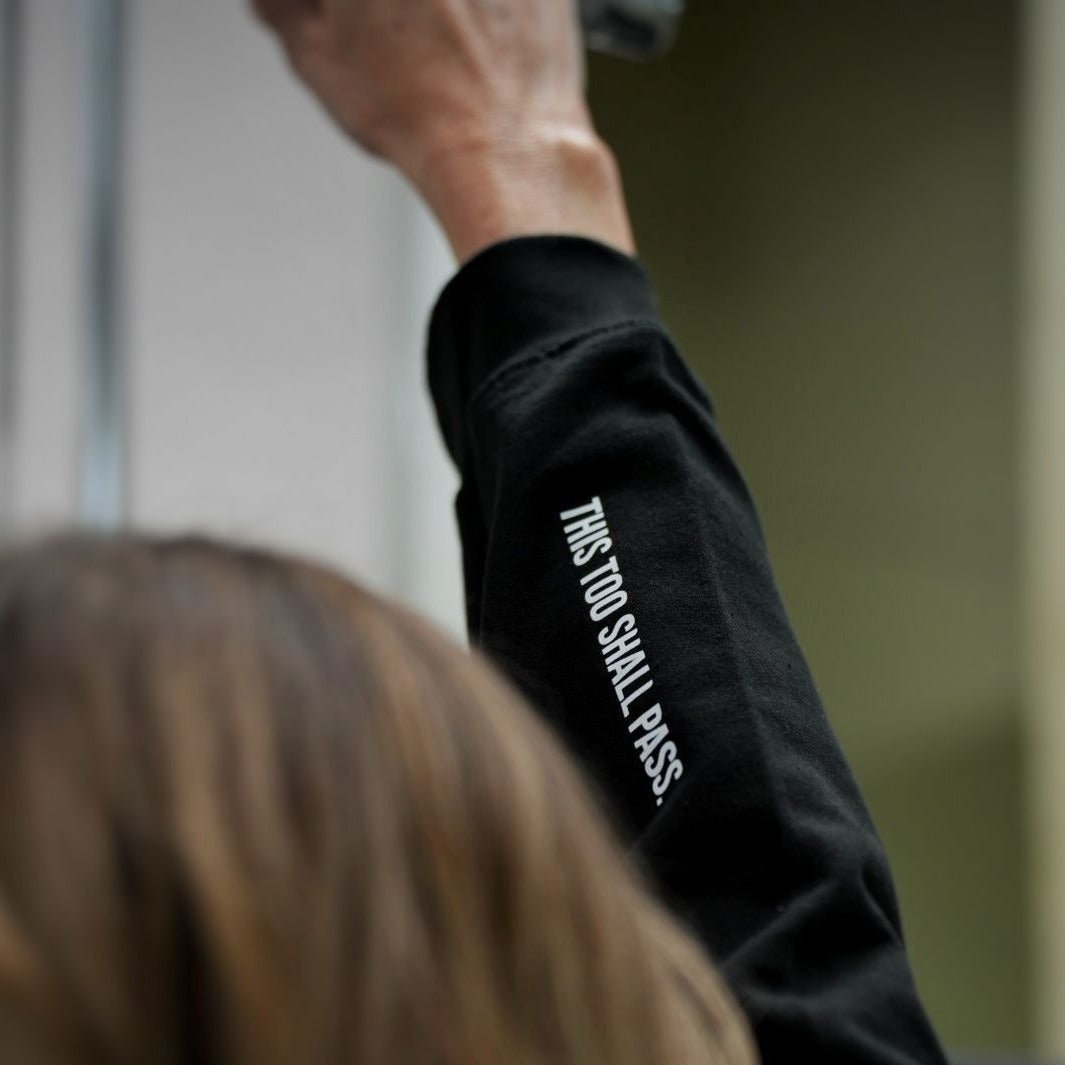 This too shall pass hoodie Zip - up - Raise The Standard Apparel