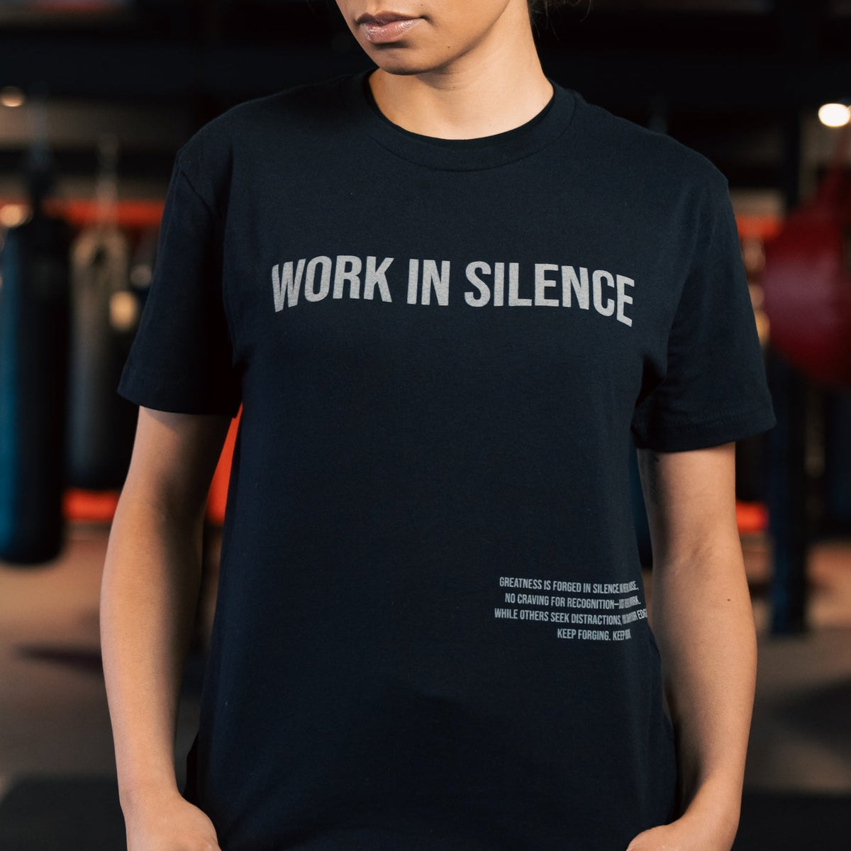 Work In Silence T-Shirt - Raise The Standard Apparel