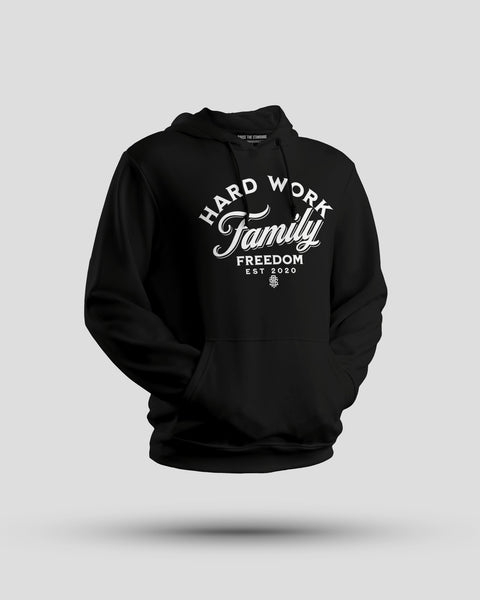 Hard Work, Family, and Freedom - Raise The Standard Apparel