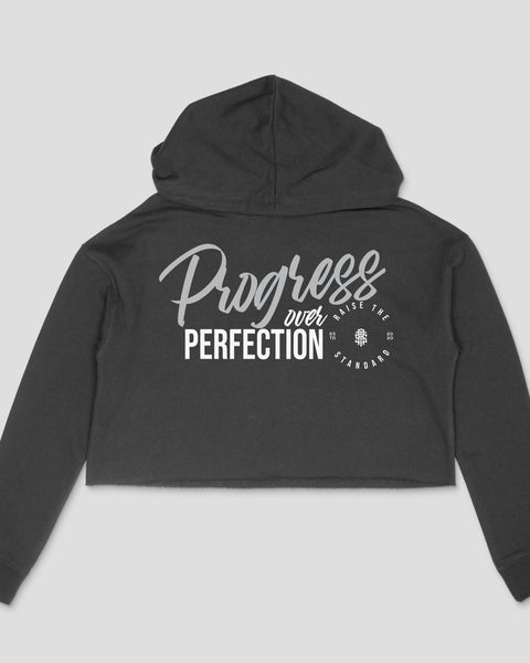 Progress Over Perfection Crop-top - Raise The Standard Apparel