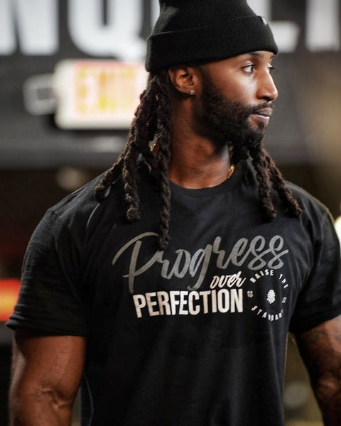 Progress Over Perfection T-shirt - Raise The Standard Apparel