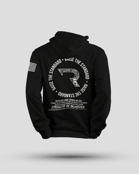 Strength in numbers Hoodie - Raise The Standard Apparel